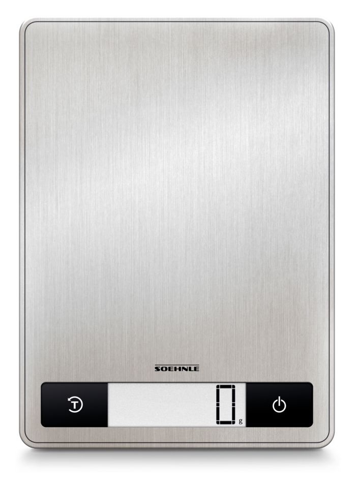 61509 Page Profi 200 Elektronische Küchenwaage bis 15 kg Genauigkeit 1 g  (Edelstahl) 