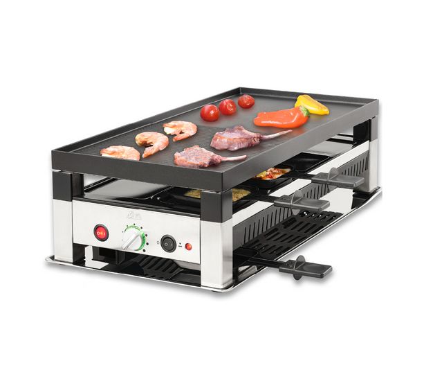791 5 in 1 Table Grill Raclette 8 Person(en) 1400 W 