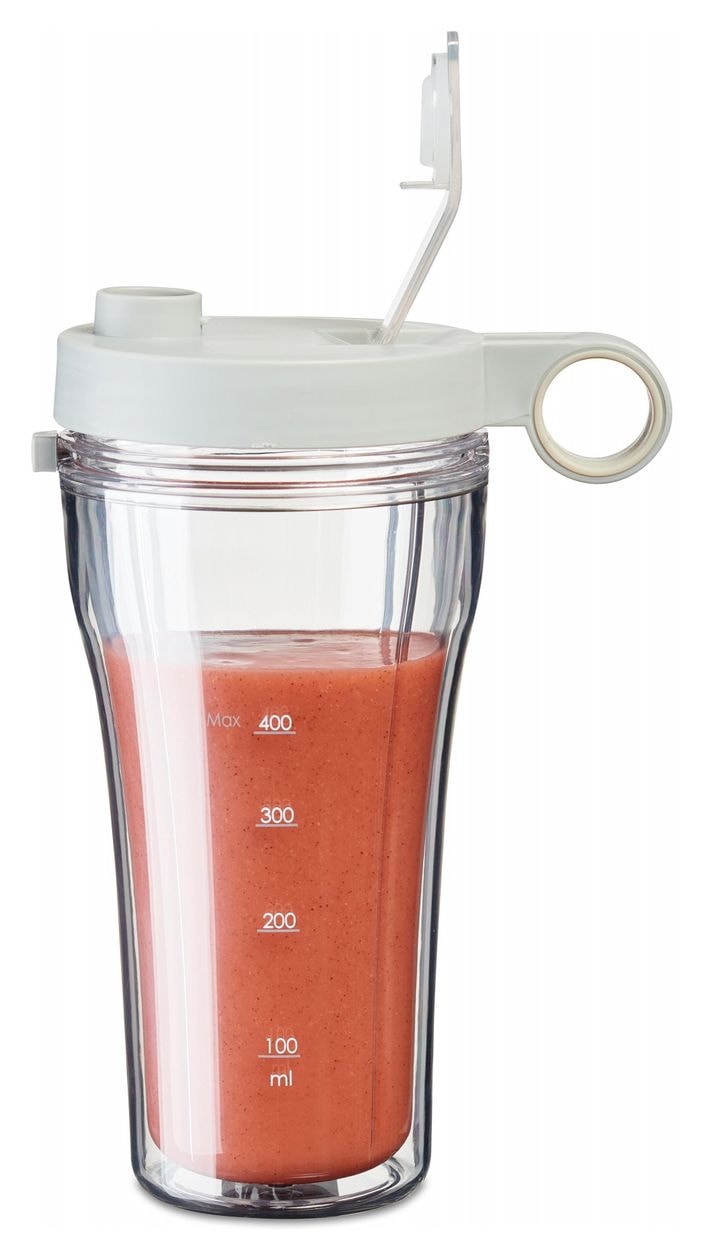 8327  Perfect Blender Pro Slim 0,6 l Standmixer 5 Geschwindigkeiten 1000 W  (Silber) 