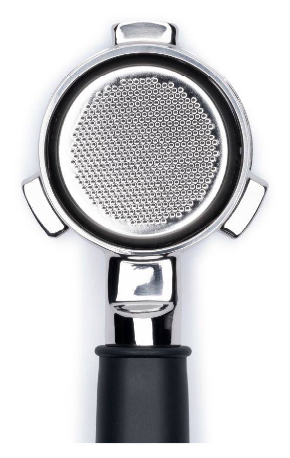 90730 Bodenloser Filtergriff  (Schwarz/Silber) 