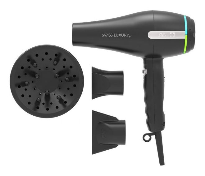961.81 Swiss Luxury Haartrockner 2100 W  (Schwarz) 