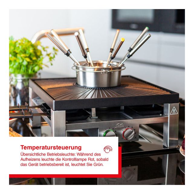 977.21 Combi Grill 3 in 1 Raclette 8 Person(en) 1200 W 