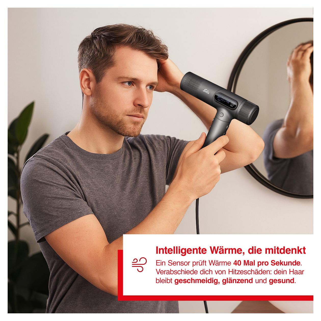 AirVolution 280 Haartrockner 1600 W  (Schwarz) 