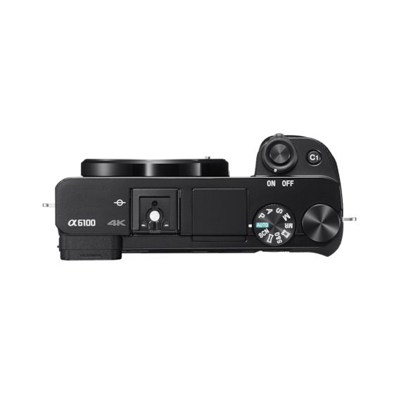 Alpha 6100 25 MP MILC Body 7,5 cm WLAN Bluetooth  (Schwarz) 