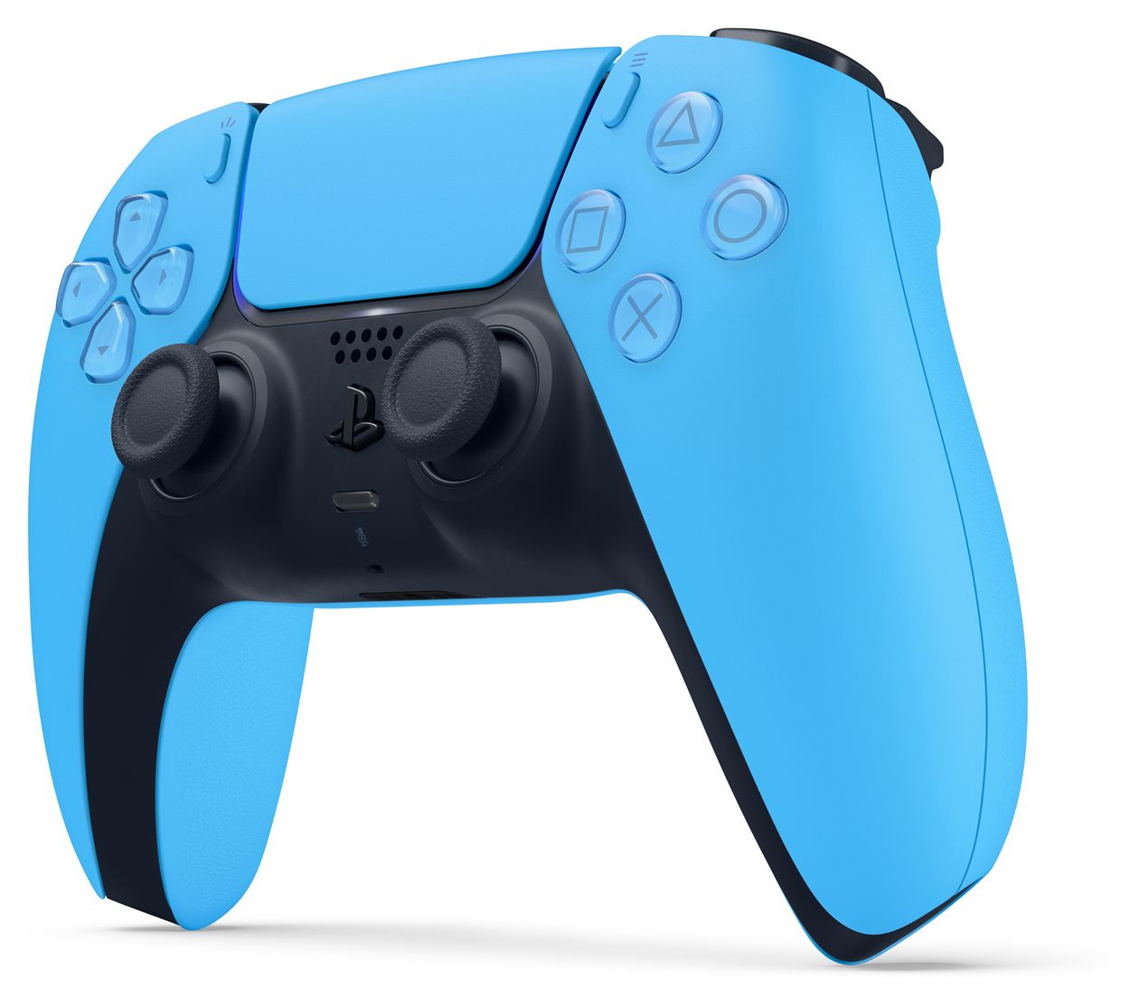 DualSense Wireless Controller Analog / Digital Gamepad für Android, MAC, PC, PlayStation PS5, iOS  (Blau) 