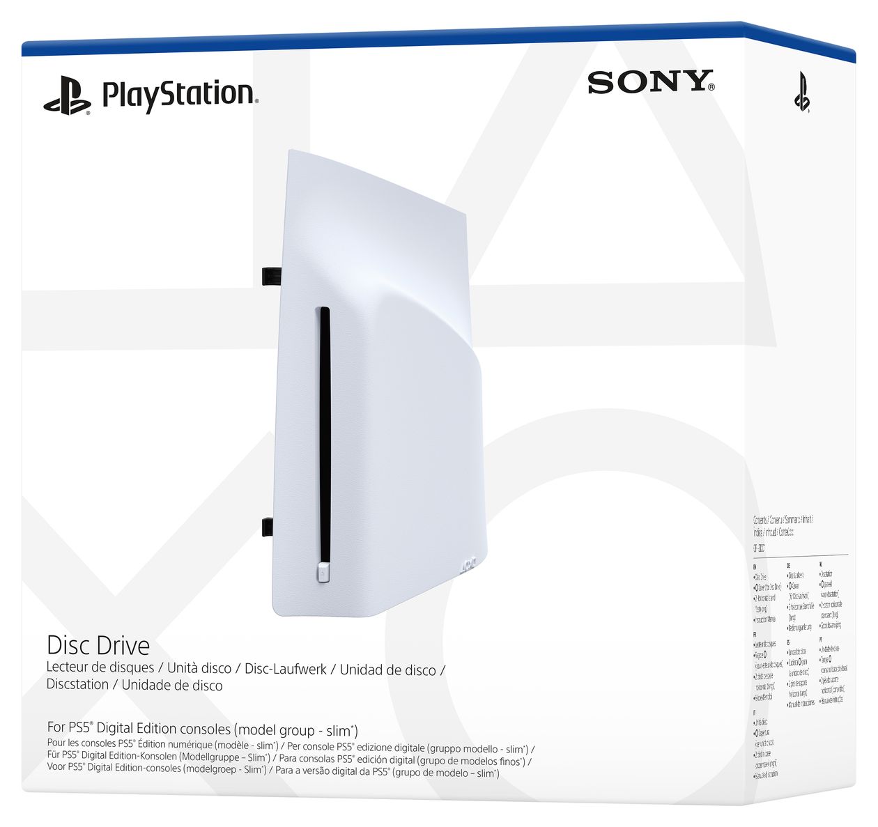 Disc Drive PlayStation 5 PlayStation 5 Slim Digital Edition  (Weiß) 