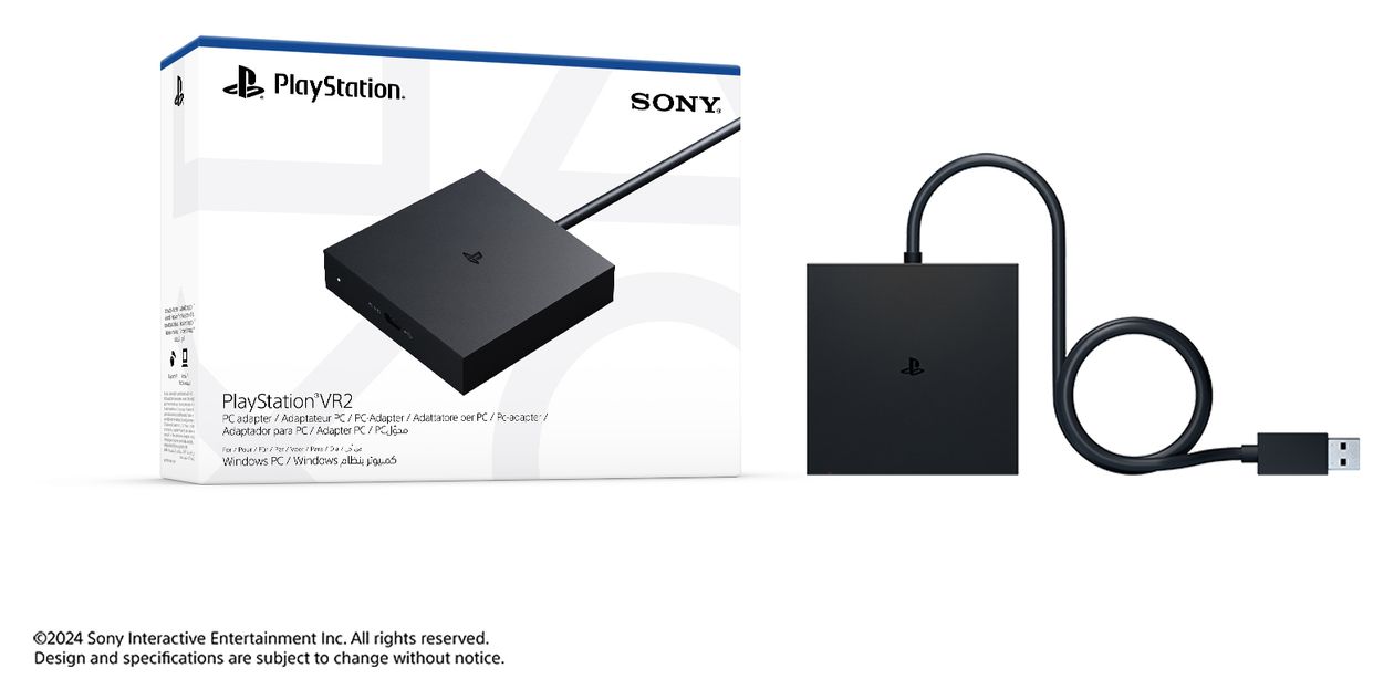 PS VR2 Adapter PC  (Schwarz) 
