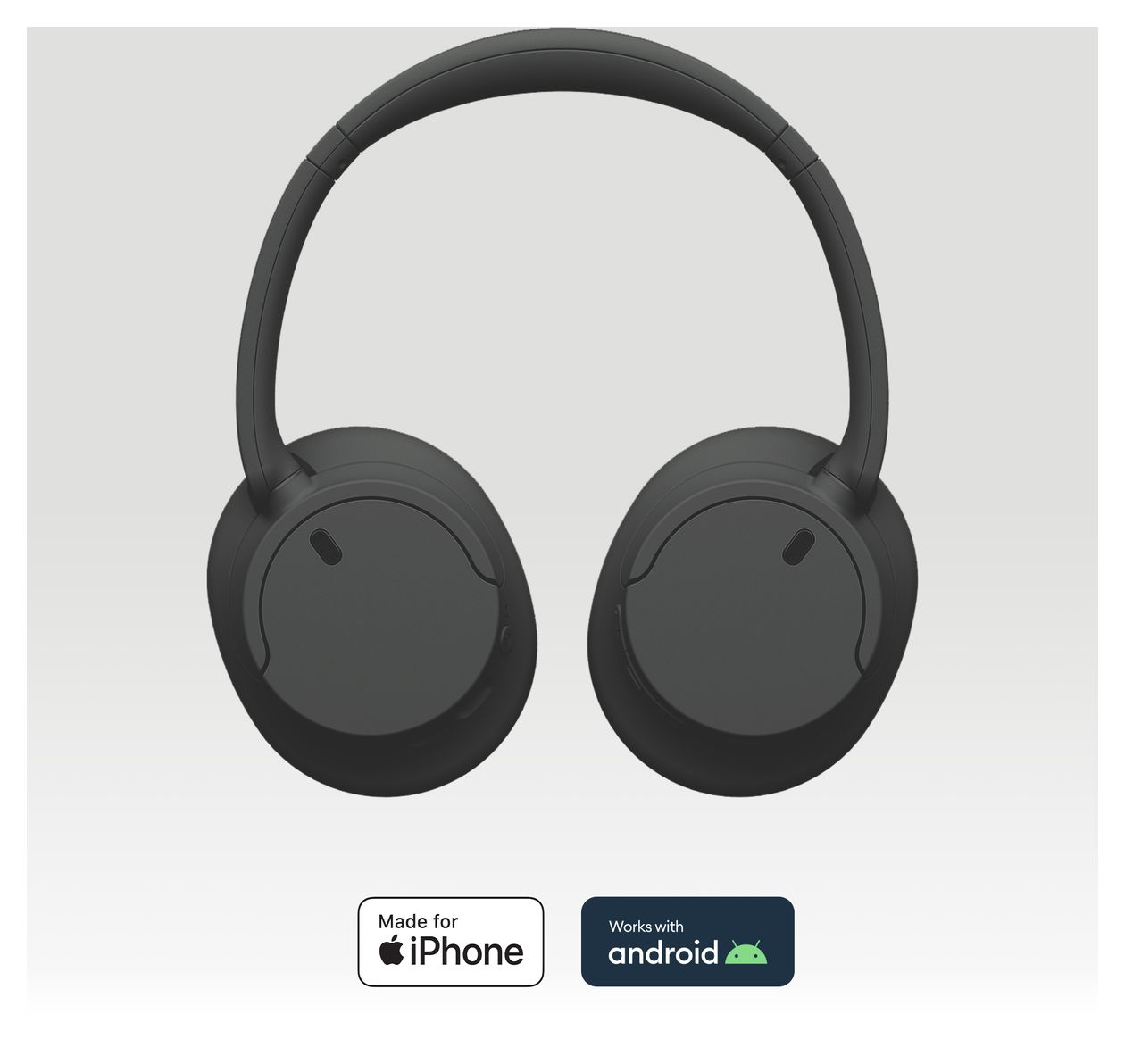 WH-CH720 Ohraufliegender Bluetooth Kopfhörer kabelgebunden&kabellos USB Typ-C  (Schwarz) 