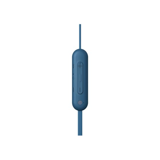 WI-C100 In-Ear Bluetooth Kopfhörer kabellos 25 h Laufzeit IPX4  (Blau) 