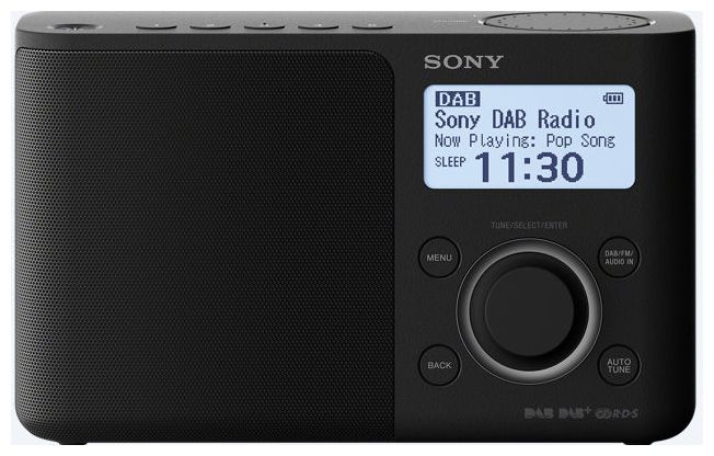 XDR-S61 DAB, DAB+, FM, PLL Radio (Schwarz) 