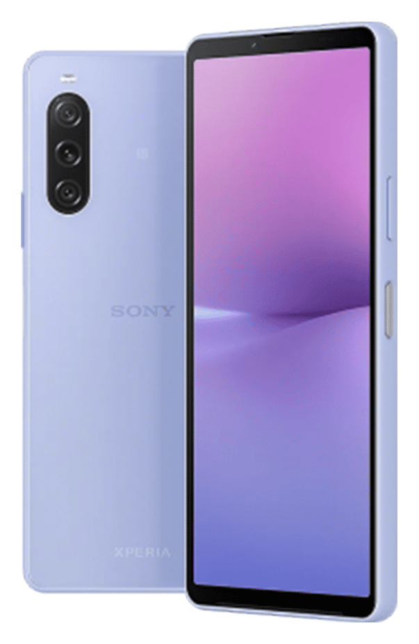 Technomarkt (6.1 cm Android Dreifach V Sony 5G 128 (Lavendel) 48 Smartphone 10 GB 15,5 Kamera MP von Xperia Dual expert Zoll) Sim