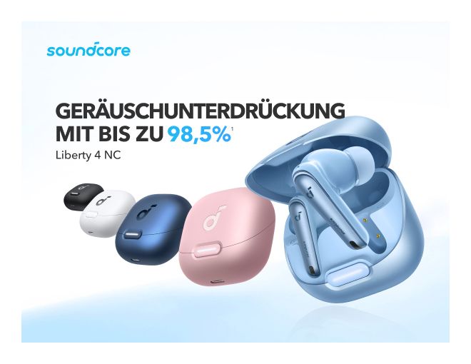 Liberty 4 NC In-Ear Bluetooth Kopfhörer kabellos 10 h Laufzeit IPX4  (Weiß) 