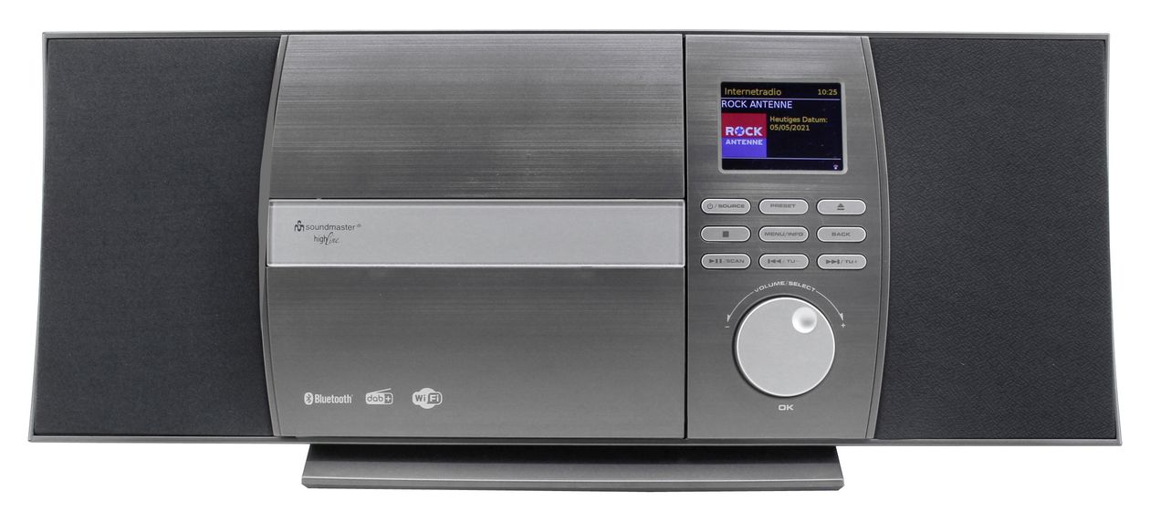 ICD1010AN FM Radio  (Grau) 