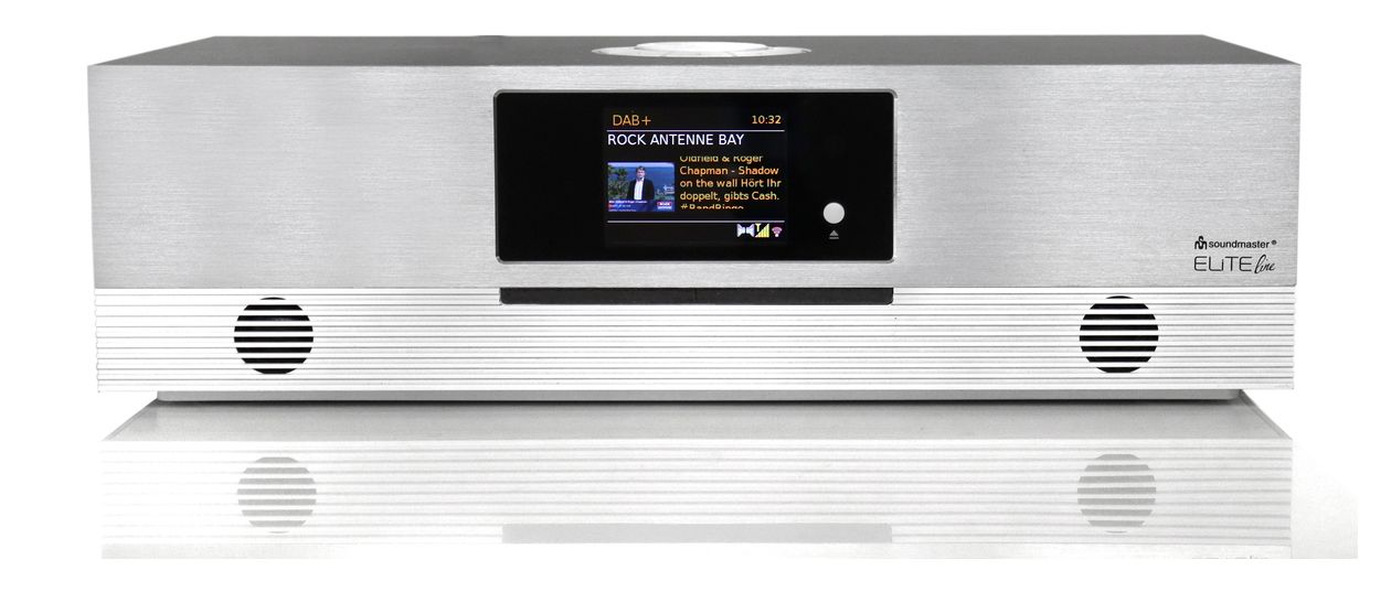 ICD2080WE Bluetooth DAB+, FM, UKW Radio Tragbar  (Weiß) 