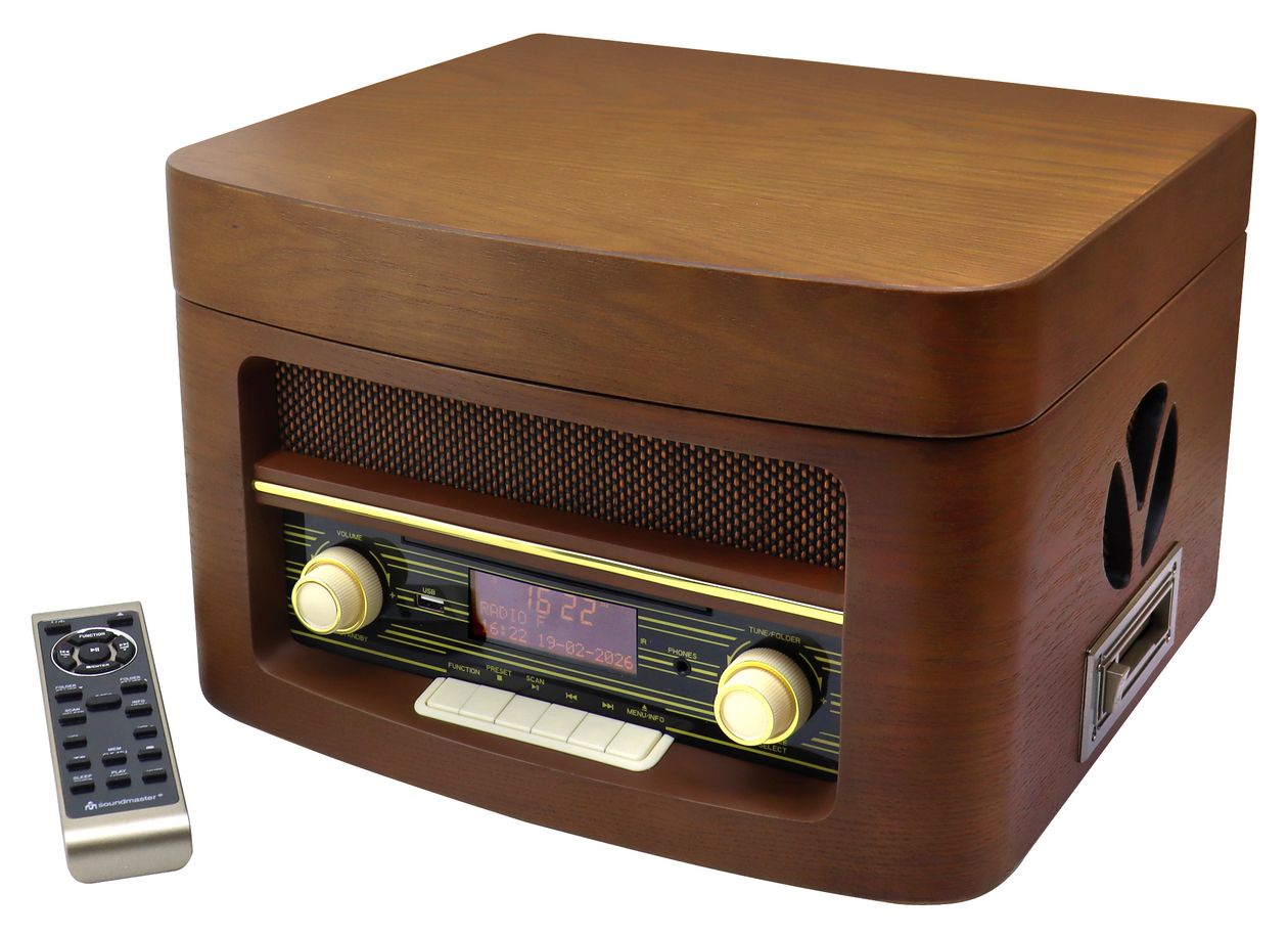 NR926 Nostalgie Stereoanlage  (Holz) 