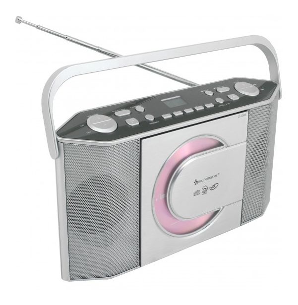 RCD1755SI CD Payer UKW Radio  (Silber) 