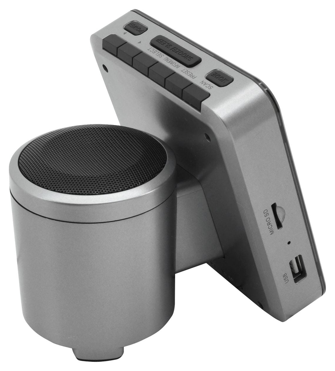 UR260SI DAB+, FM, UKW Radio Uhr  (Schwarz) 