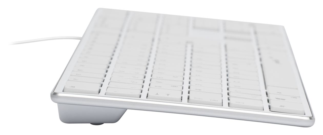 SL-640010 Büro Tastatur USB  (Weiß) 