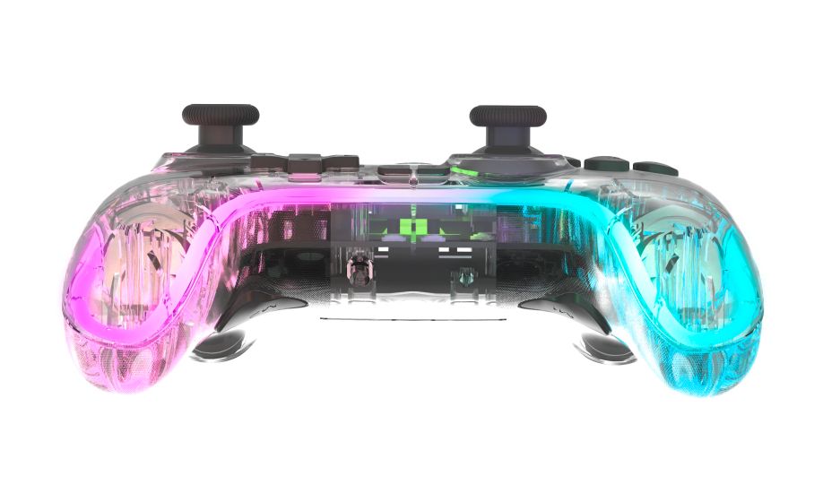 SL-650115-CR Rait NX Analog / Digital Gamepad für PC, Android, Nintendo Switch Lite, Nintendo Switch OLED, Playstation 3  (Transparent) 