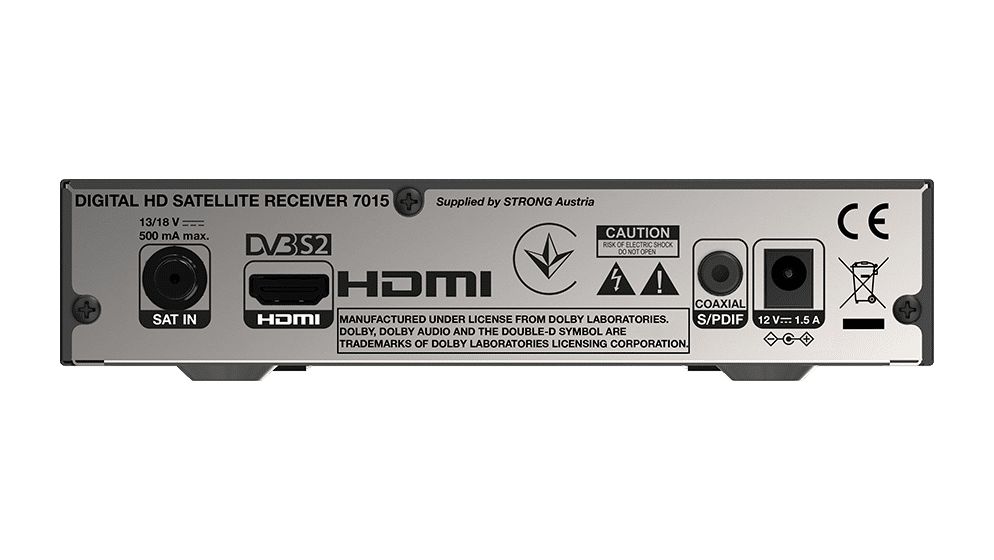 SRT7015 HD-ready Sat-Receiver 