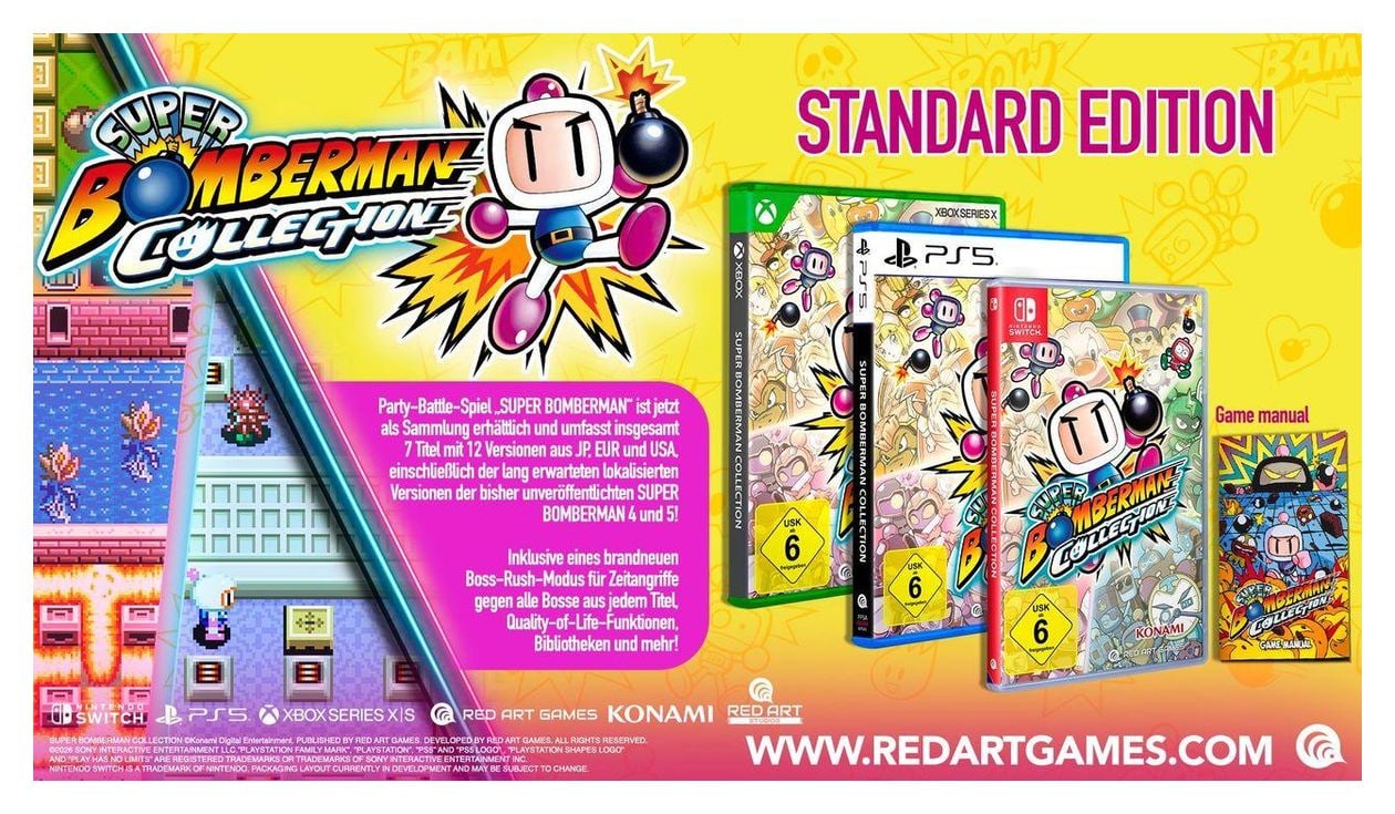 Super Bomberman Collection (PlayStation 5) 