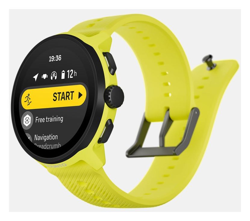 Run Digital 46 mm Smartwatch Rund 480 h  (Schwarz) 