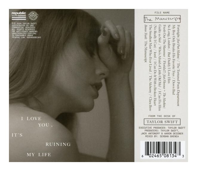 Taylor Swift - The Tortured Poets Department 