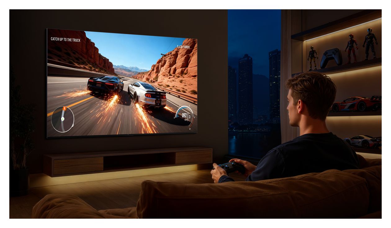 85MQLED85L SQD-Mini LED 2,16 m (85 Zoll) Fernseher 4K Ultra HD VESA 600 x 400 mm 