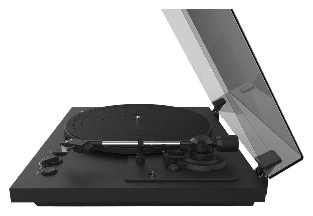 TN-175-B Audio-Plattenspieler mit Riemenantrieb  (Schwarz) 