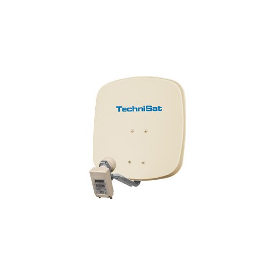 DigiDish 45 Twin LNB 45 cm Aluminium Sat-Spiegel  (Beige) 