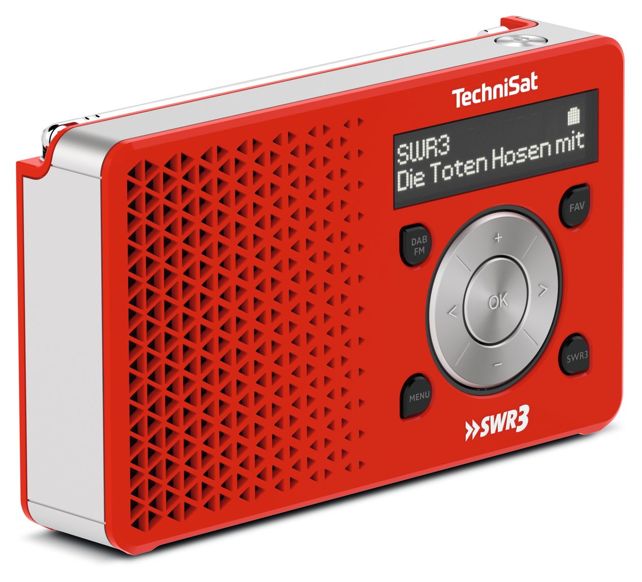 DigitRadio 1 DAB+, FM Radio Persönlich  (Rot, Weiß) 