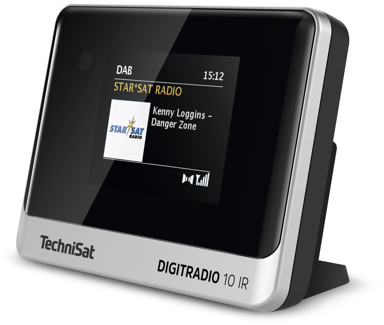 DigitRadio 10IR Bluetooth DAB+, FM Radio (Schwarz, Silber) 