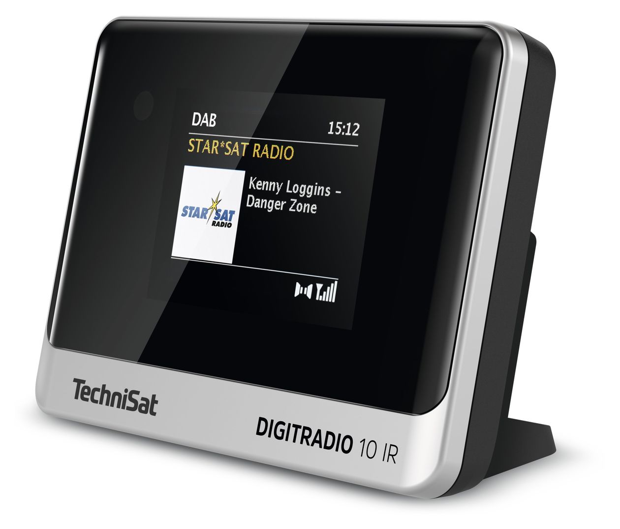 DigitRadio 10IR Bluetooth DAB+, FM Radio Internet  (Schwarz, Silber) 