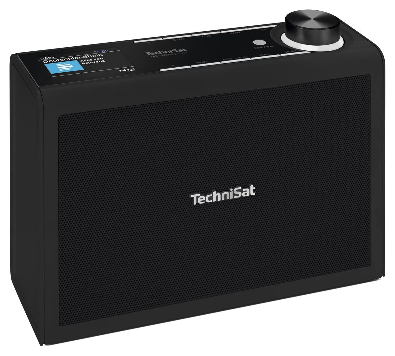 DigitRadio 23 ASA Bluetooth DAB+, FM Radio Küche  (Schwarz) 