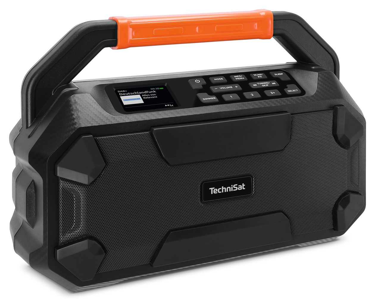 DigitRadio 231OD Bluetooth DAB+, FM Radio Tragbar IPX4  (Schwarz) 