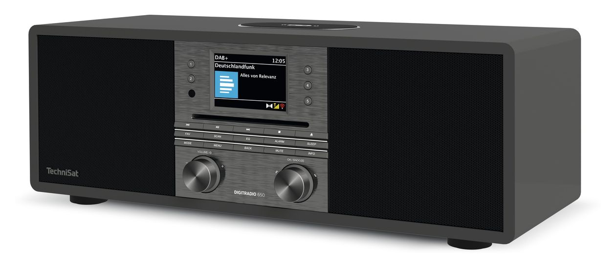 DigitRadio 650 Bluetooth DAB+, FM Radio Internet  (Anthrazit) 