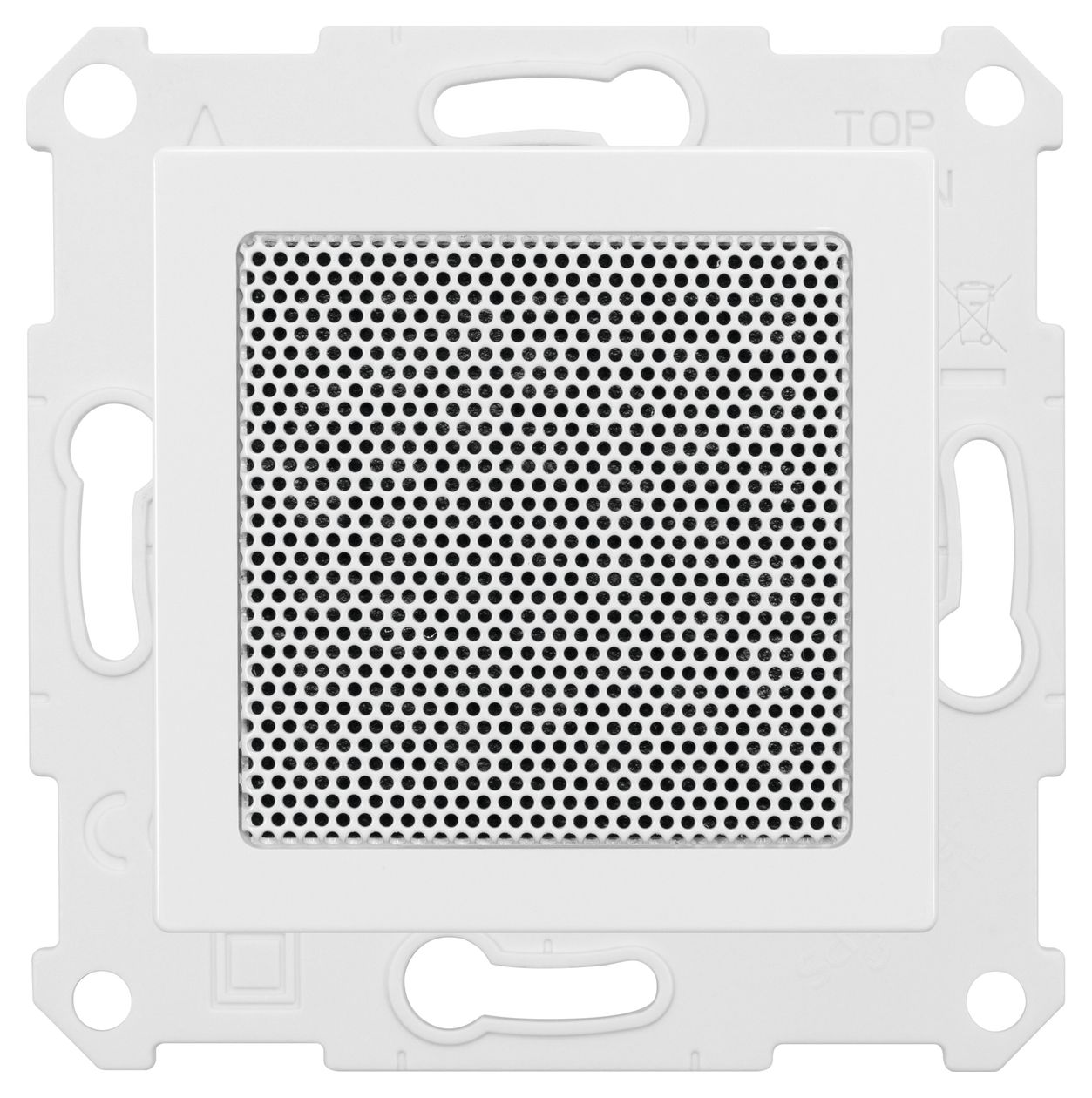 DigitRadio UP 55 Bluetooth DAB+, FM Radio Wandverteiler IP20  (Weiß) 