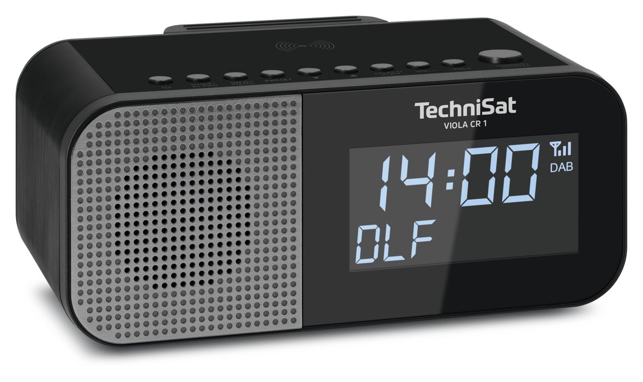 Viola CR1 DAB+, FM, VHF Radio Persönlich  (Schwarz) 