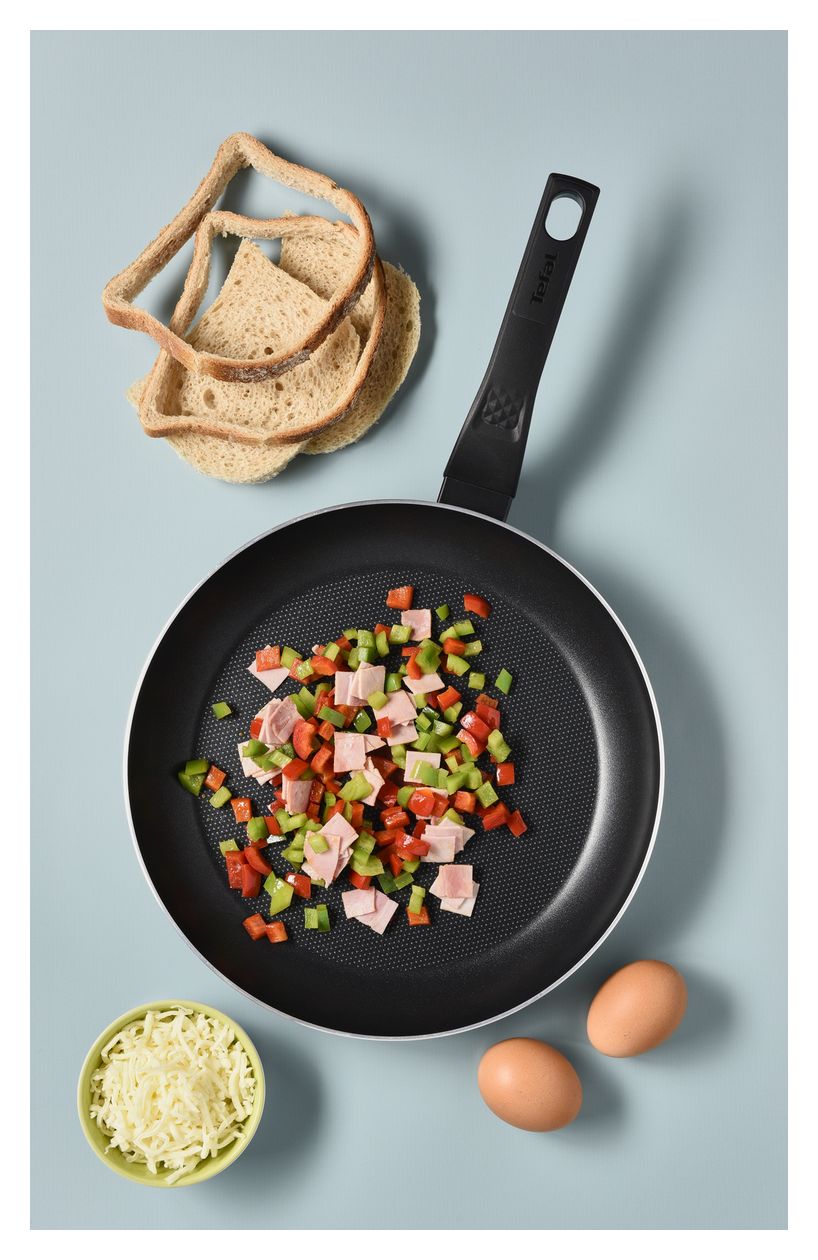 B55406 Extra Cook & Clean Allzweckpfanne 28 cm Oval Titan beschichtet 