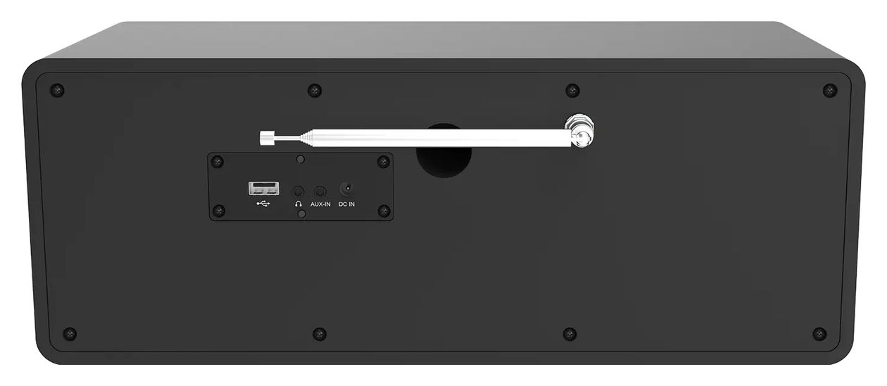 Top 300 Bluetooth DAB+, FM Radio Internet  (Schwarz) 