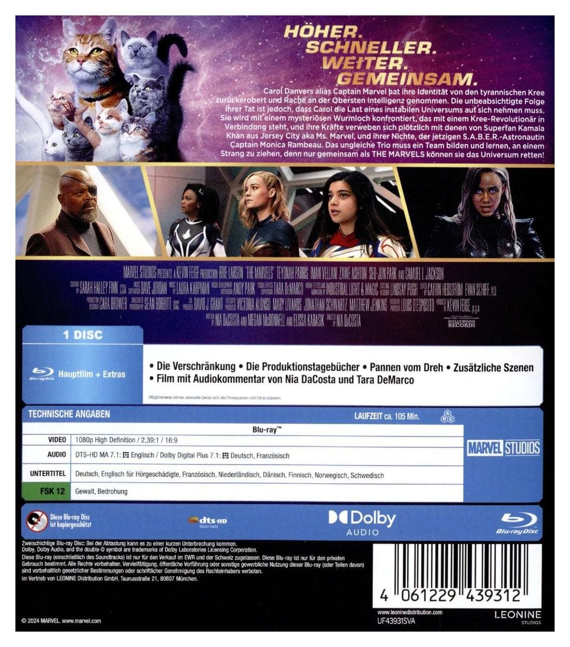 The Marvels (Blu-Ray) 