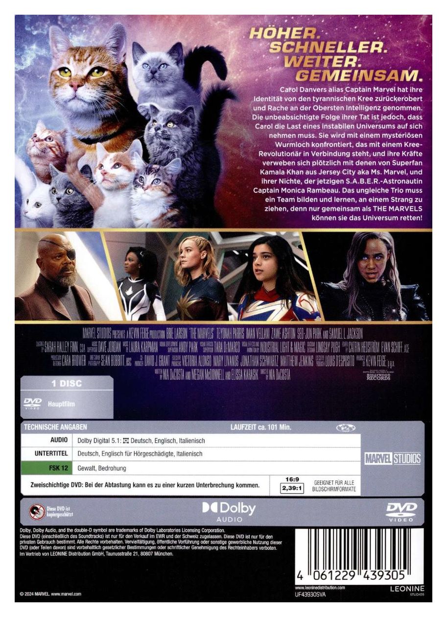 The Marvels (DVD) 