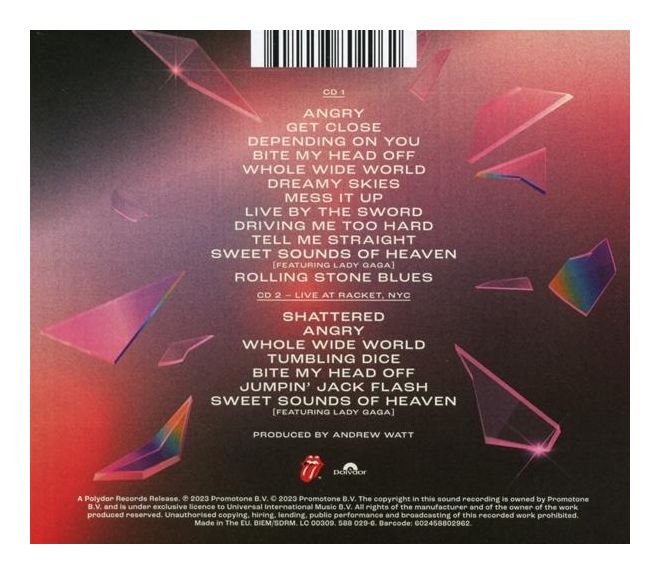 The Rolling Stones - Hackney Diamonds (Ltd. Live Edition 2CD) 