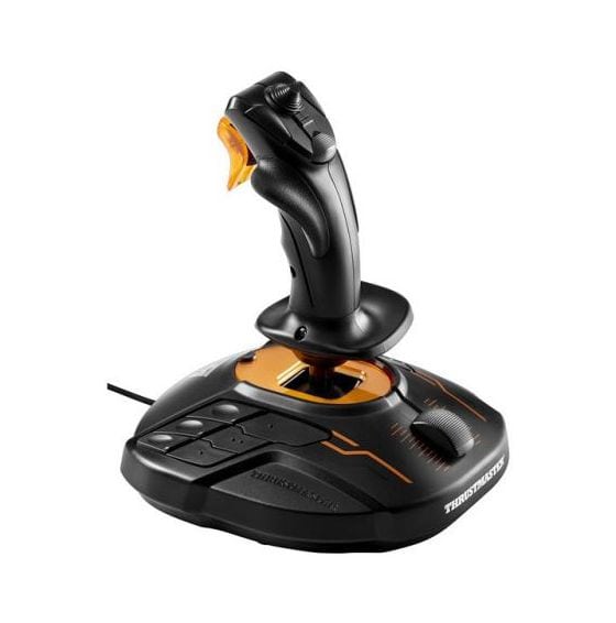 T-16000M FC S Analog / Digital Flightstick für PC  (Schwarz, Orange) 