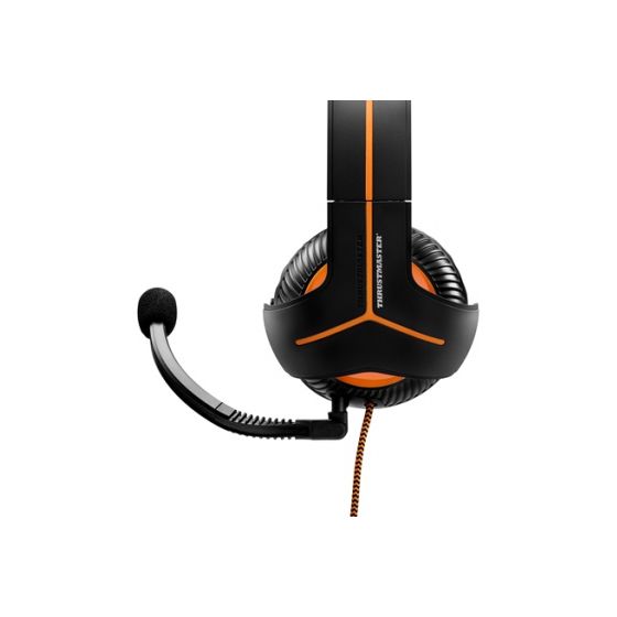 Y-350CPX Over Ear Kopfhörer Kabelgebunden  (Schwarz, Orange) 
