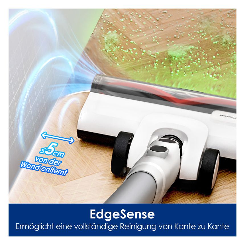 Pure One A50S Plus Handstaubsauger Beutellos bis 70 min Laufzeit  (Weiß) 