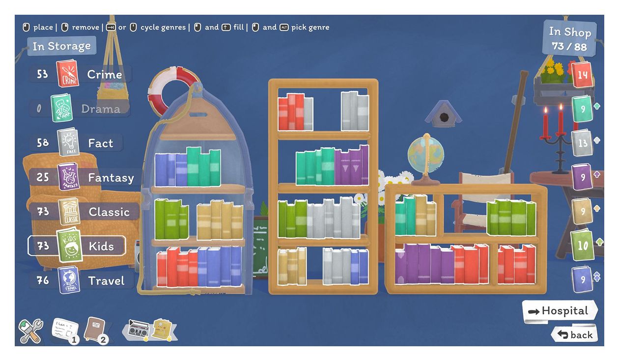 Tiny Bookshop (PlayStation 5) 