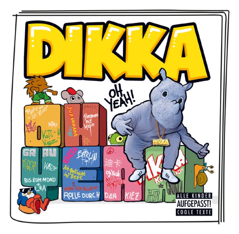 10001685 DIKKA - Oh Yeah! Spielfigur  (Mehrfarbig) 