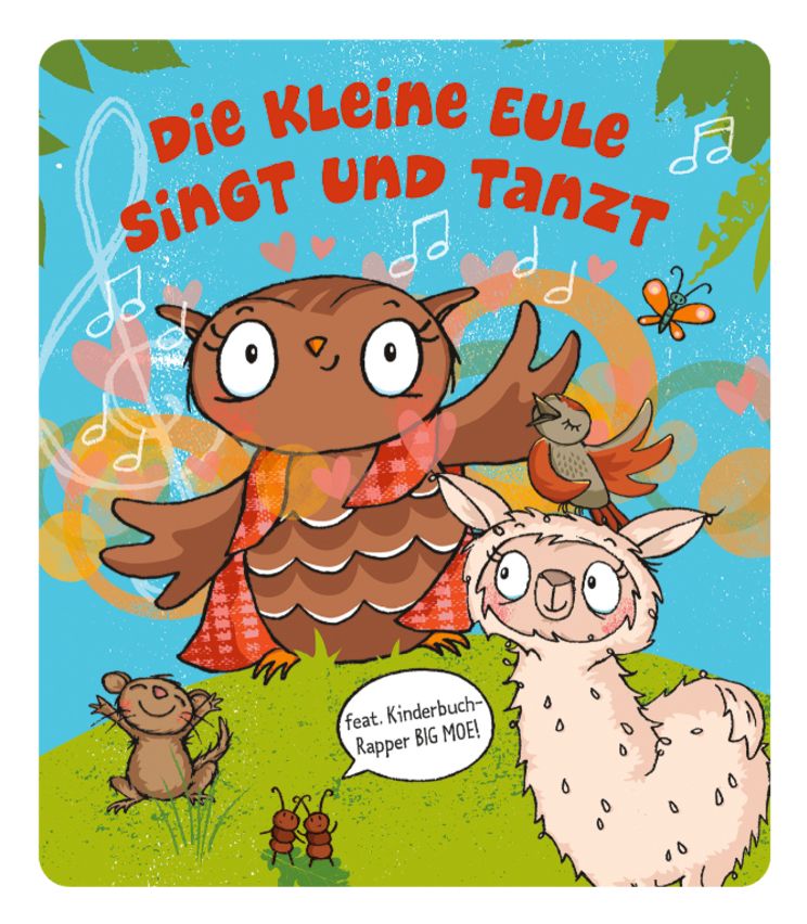 11000440  Die Eule mit der Beule - Die kleine Eule singt und tanzt  (Mehrfarbig) 