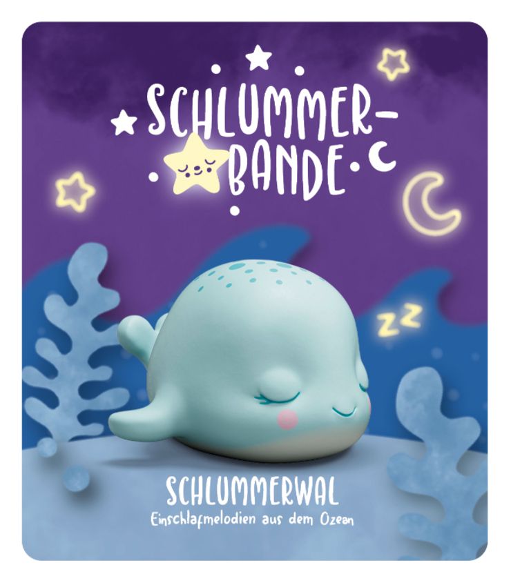 11000790 Schlummerbande Schlummerwal - Einschlafmelodien aus dem Ozean 140 min  (Grün, Mintfarbe) 